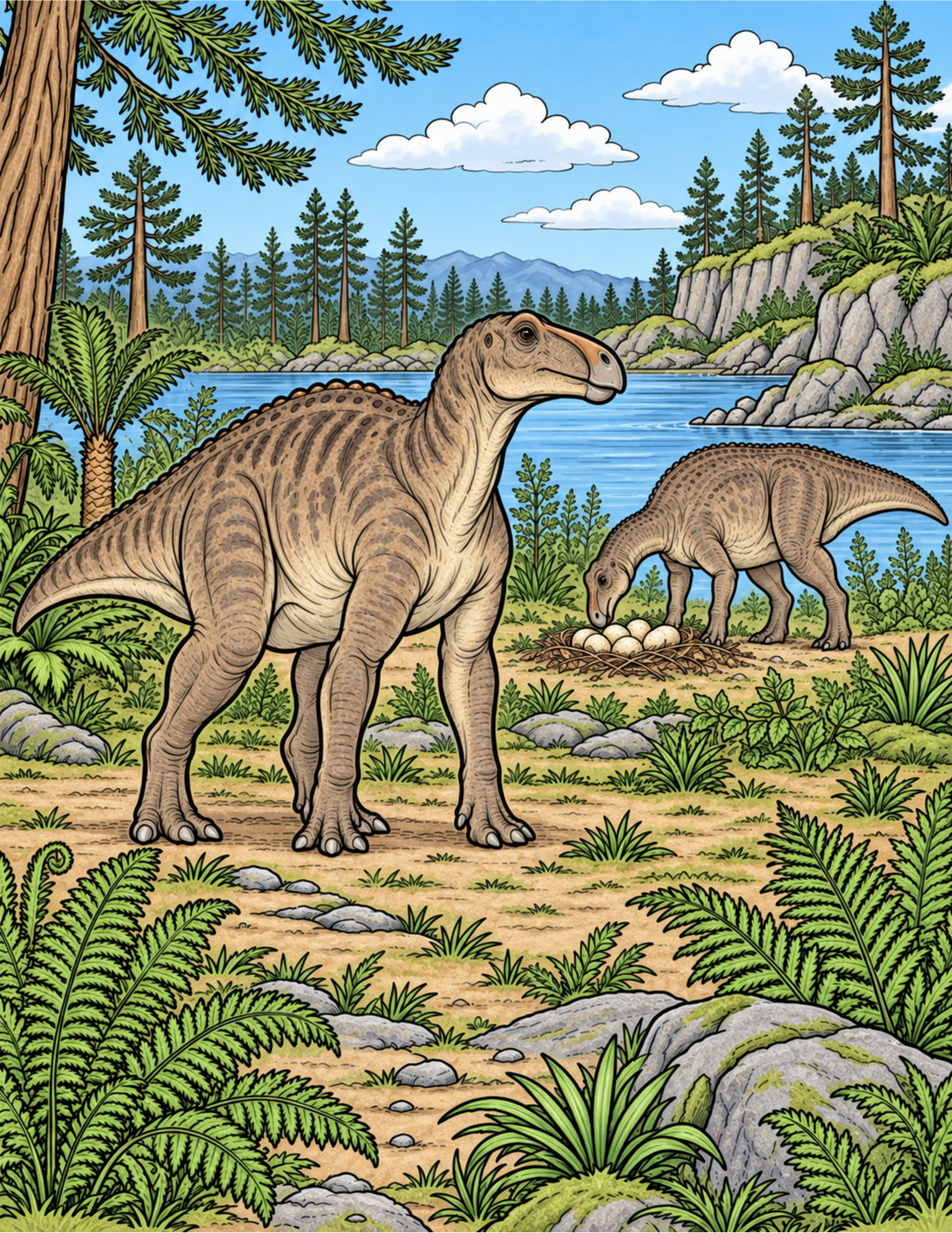 Maiasaura colorida